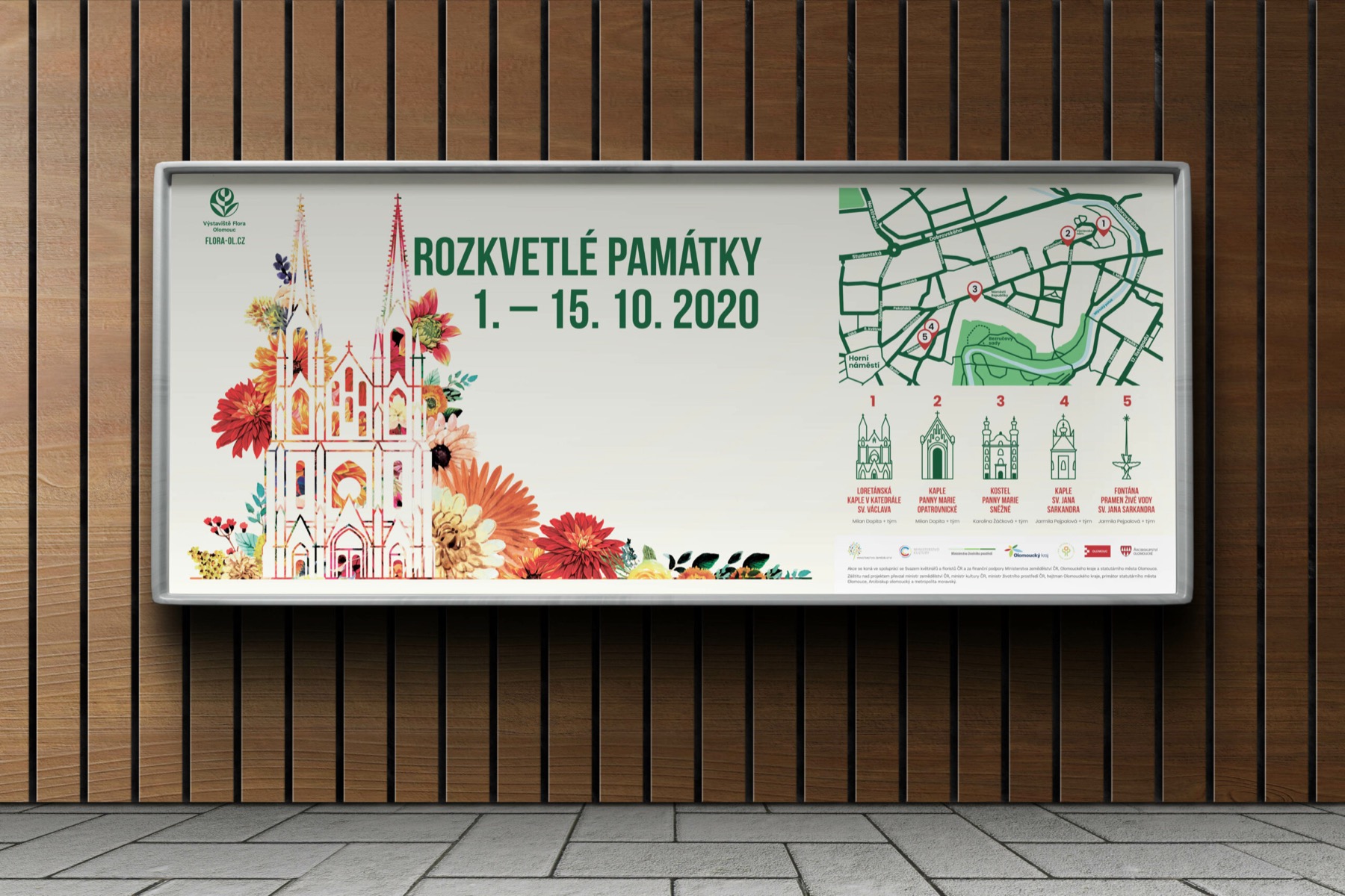 Vizuální výstupy Flora Olomouc